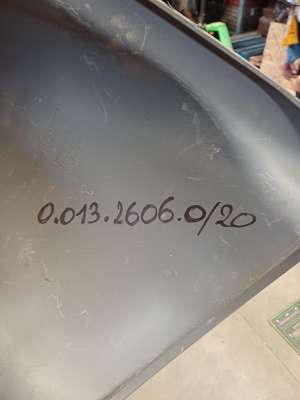 Bekleding voor de cabine