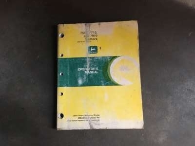 Gebruiks-handleiding John Deere 7610/7710/7810 
