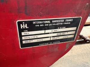 Tank mazout voor Case IH 1046