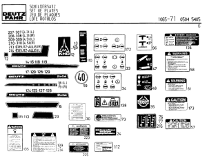 Foto door Sticker dak -  Agroprima - Agroxtra - Dx 3 SC