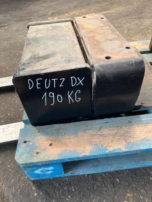 Masse avant DX 190kg avec coffre