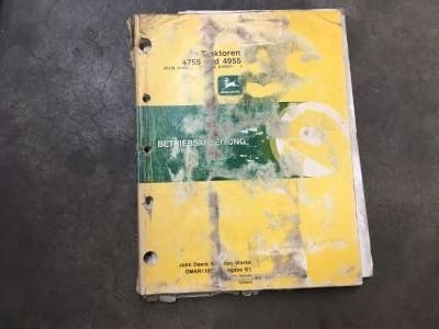 Gebruiks-handleiding John Deere 4755/4955