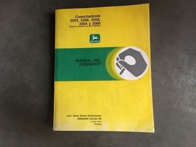 Gebruiks-handleiding John Deere 2054/2056/2058/2064/2066