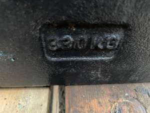 Gewicht met trekhaak/Tussengewicht