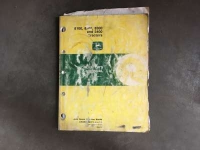 Gebruiks-handleiding John Deere 8100/8200/8300/8400